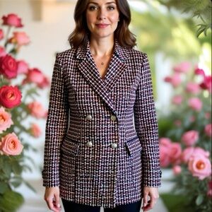 River ISLAND multicolor jacket/blazer  size 6